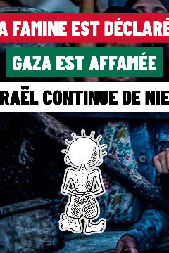 Gaza : La Famine est déclarée