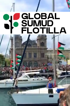 Soutien à la Global Sumud Flotilla
